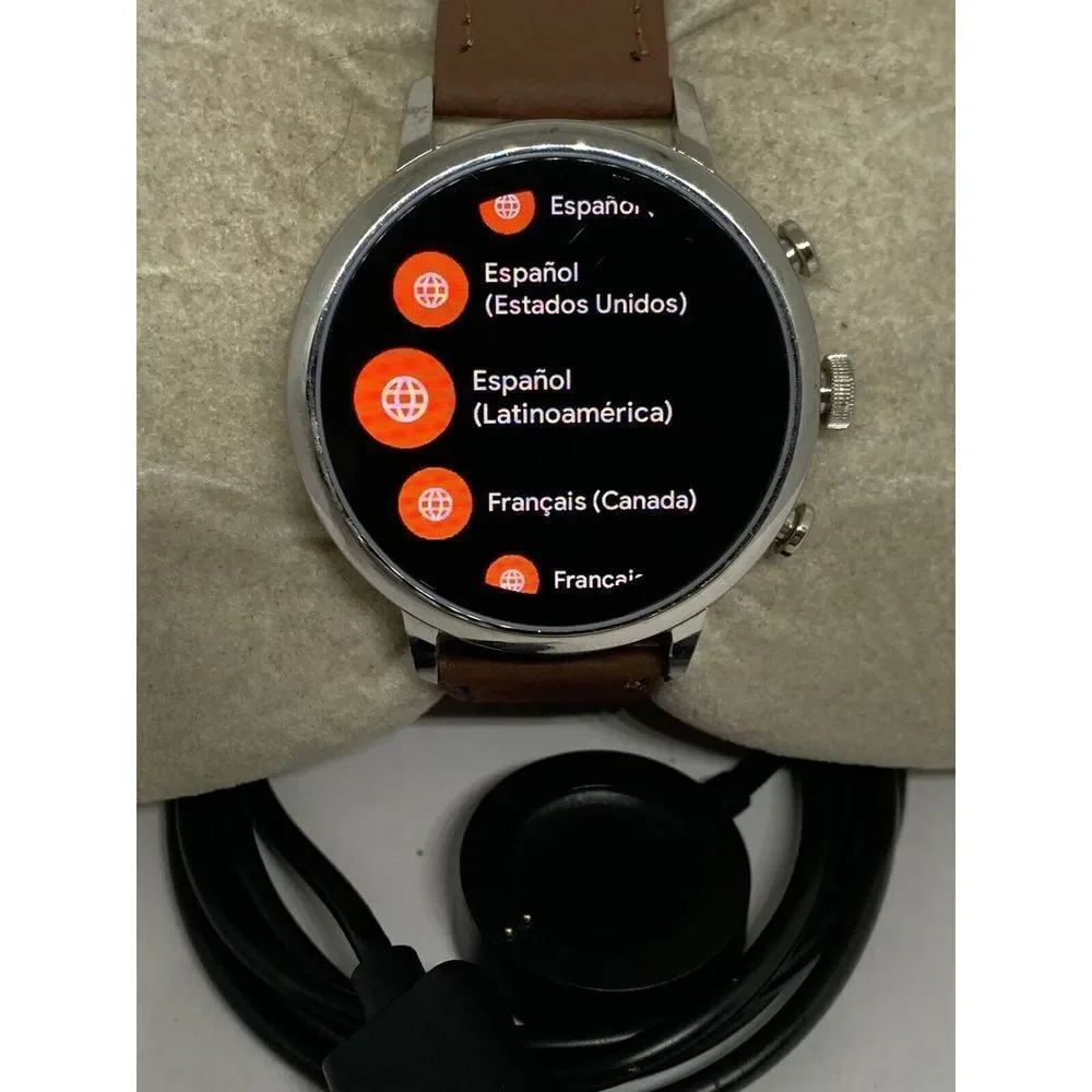 Fossil Gen 4 Authentic Digital Dial Smart Watch Custom Band FTW6017 BA201